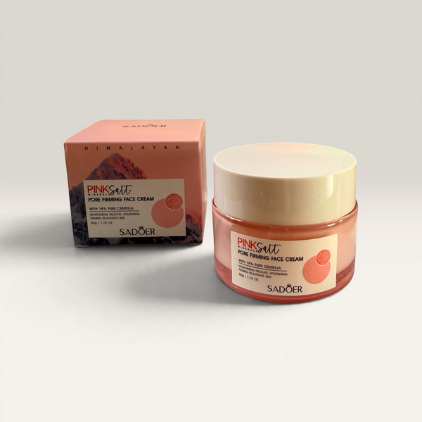 Crema Facial de Sal Rosa con Centella (50 g)